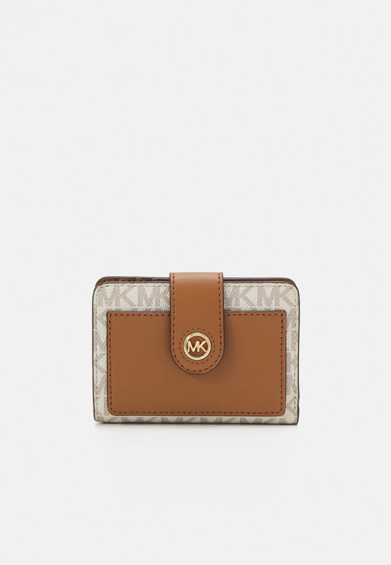 Michael Kors CHARM TAB COMPACT - Portefeuille - vanilla