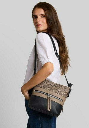 TOM TAILOR, ELLEN CROSS BAG M - Schoudertas - flower black