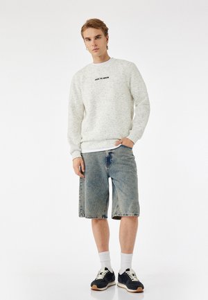 CREW NECK - Sweatshirt - white