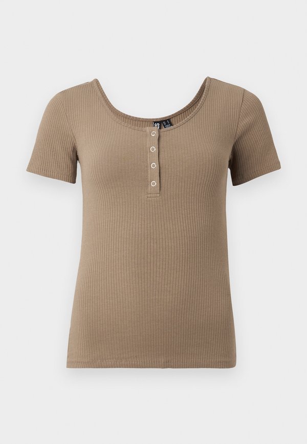 PCKITTE - Basic T-shirt - fossil3