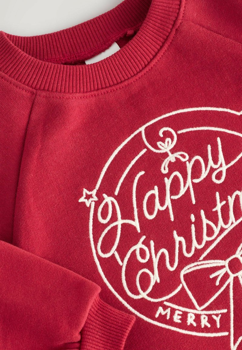 Next THROUGH - Sweat zippé - red/rouge