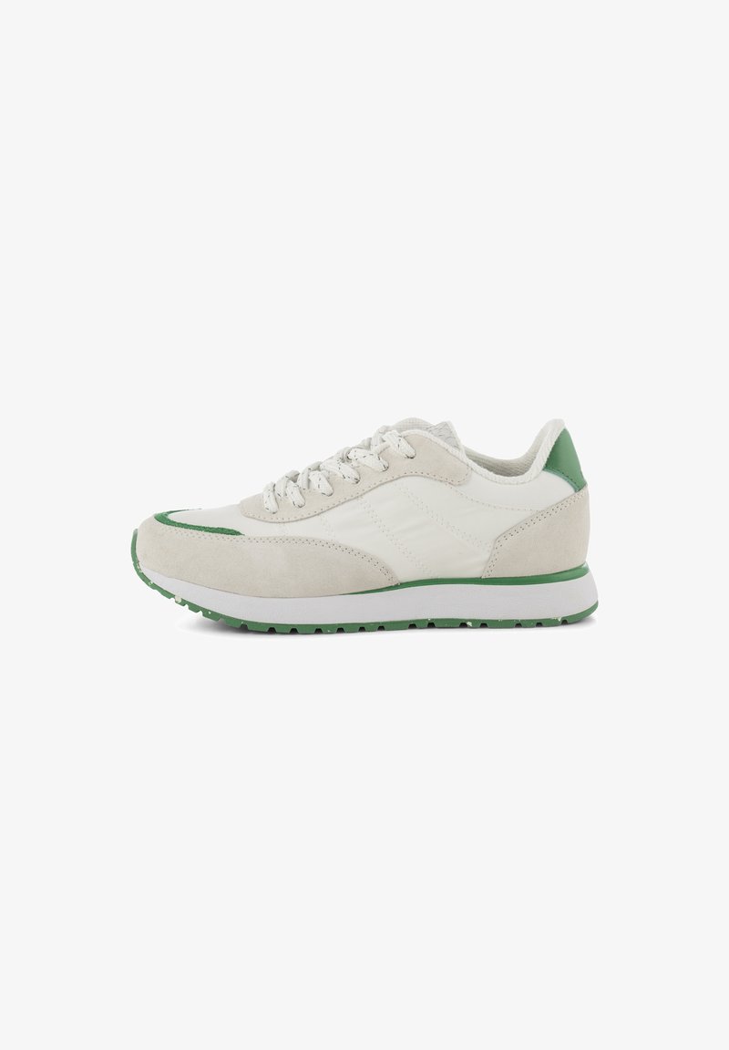 Woden NELLIE - Sneakers basse - weiß grün