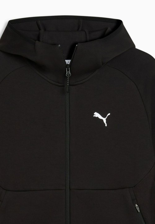 PUMA PUMATECH ELEVATED SLIM KAPUZENJACKE - Zip-up sweatshirt - black — photo 6