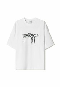 SHORT SLEEVE  - Tricou cu imprimeu - white