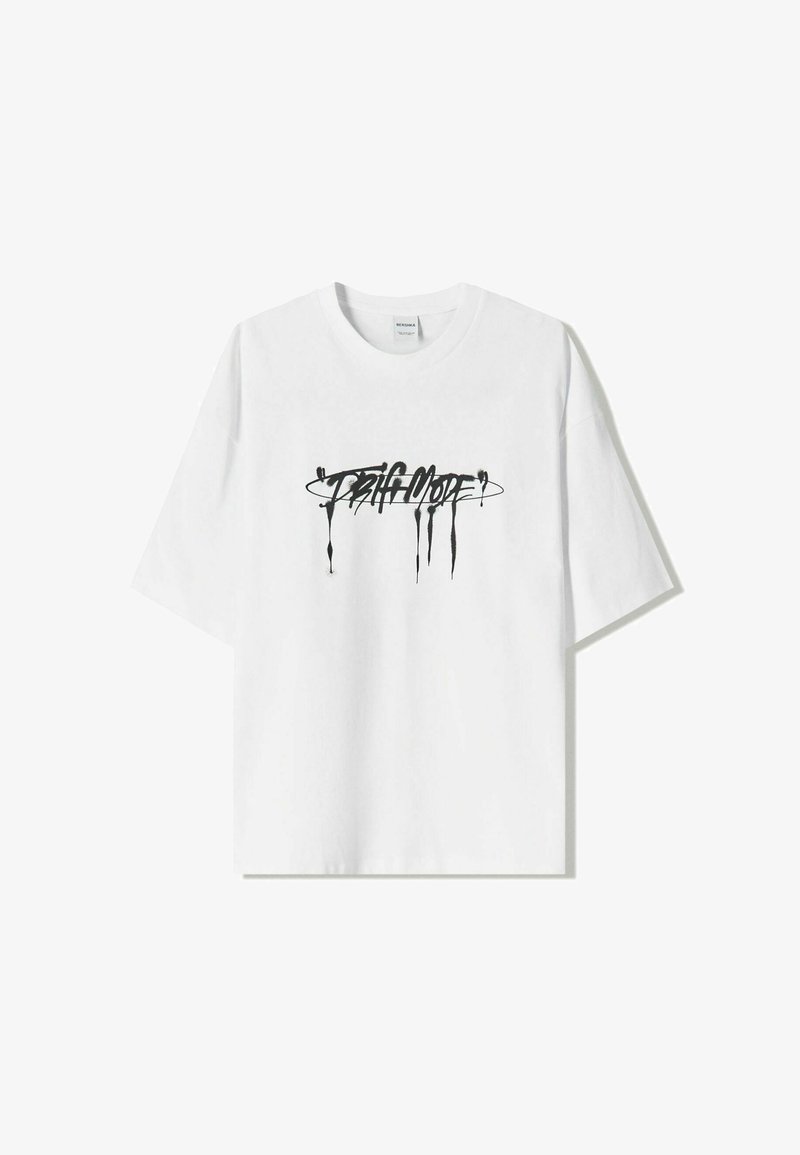 Bershka - T-shirt z nadrukiem