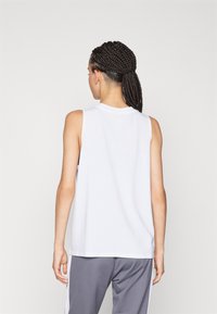 Under Armour RIVAL MUSCLE TANK - Top - white/black