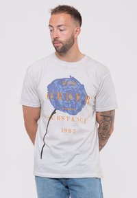 Paradiso Clothing NEW ORDER SPRING SUBSTANCE DIP DYE - Print T-shirt - natural