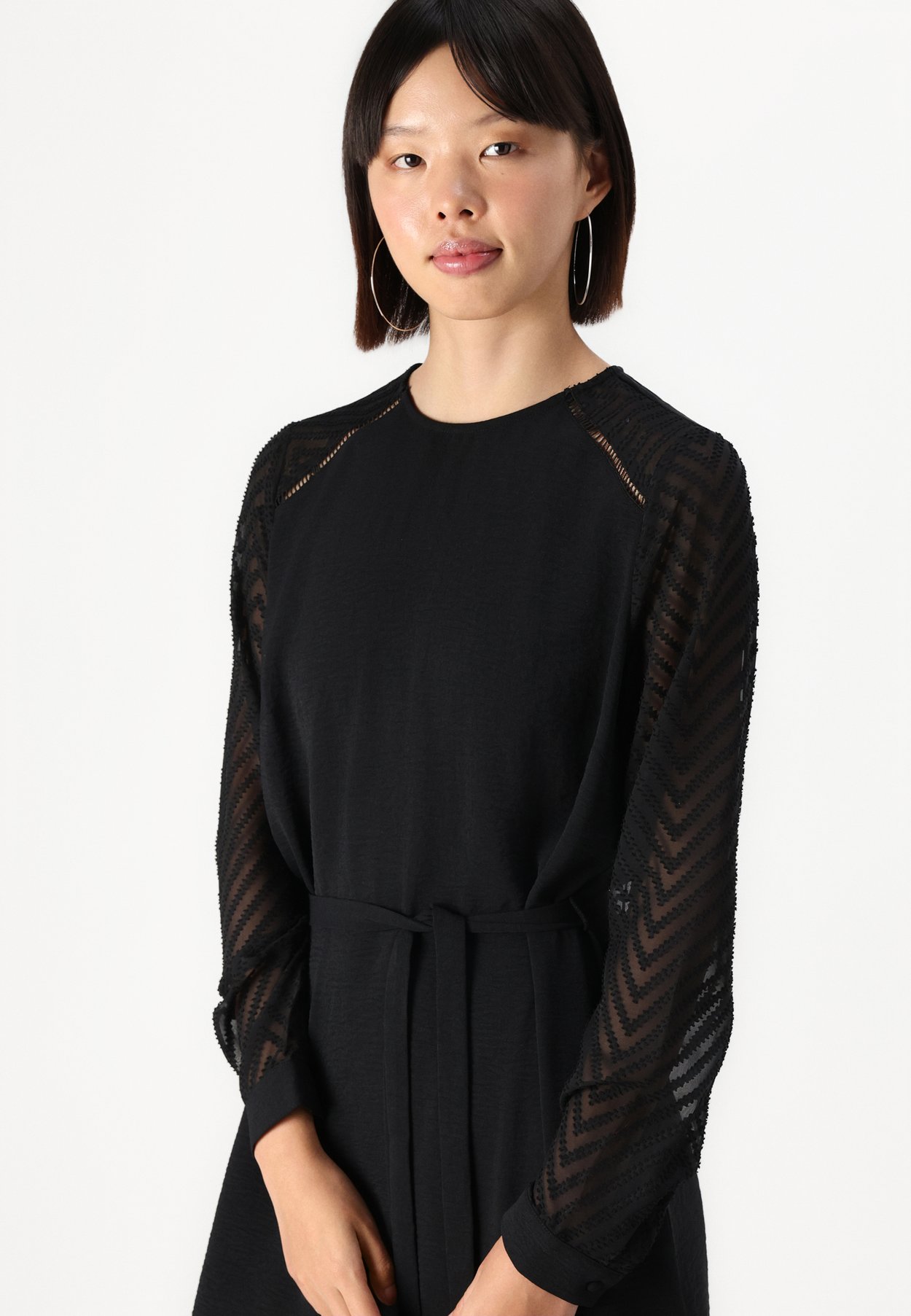 ONLMETTE DOBBY SLEEVE DRESS 