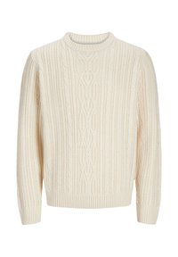 JPRBLUDIOGO CABLE KNIT  - Svetr - écru