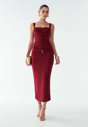 WOODS - Etui-jurk - burgundy