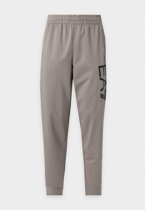 EA7 Emporio Armani, TRAIN LOGO SERIES PANTS - Tréningruha alsók - cloudburst/black
