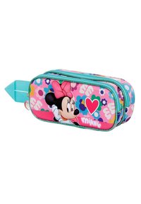 Karactermania MINNIE MOUSE SPRING 3D DOUBLE - Estuche escolar - multi-coloured heart