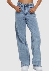 Urban Classics - Flared Jeans - tinted lightblue washed Thumbnail Image 1