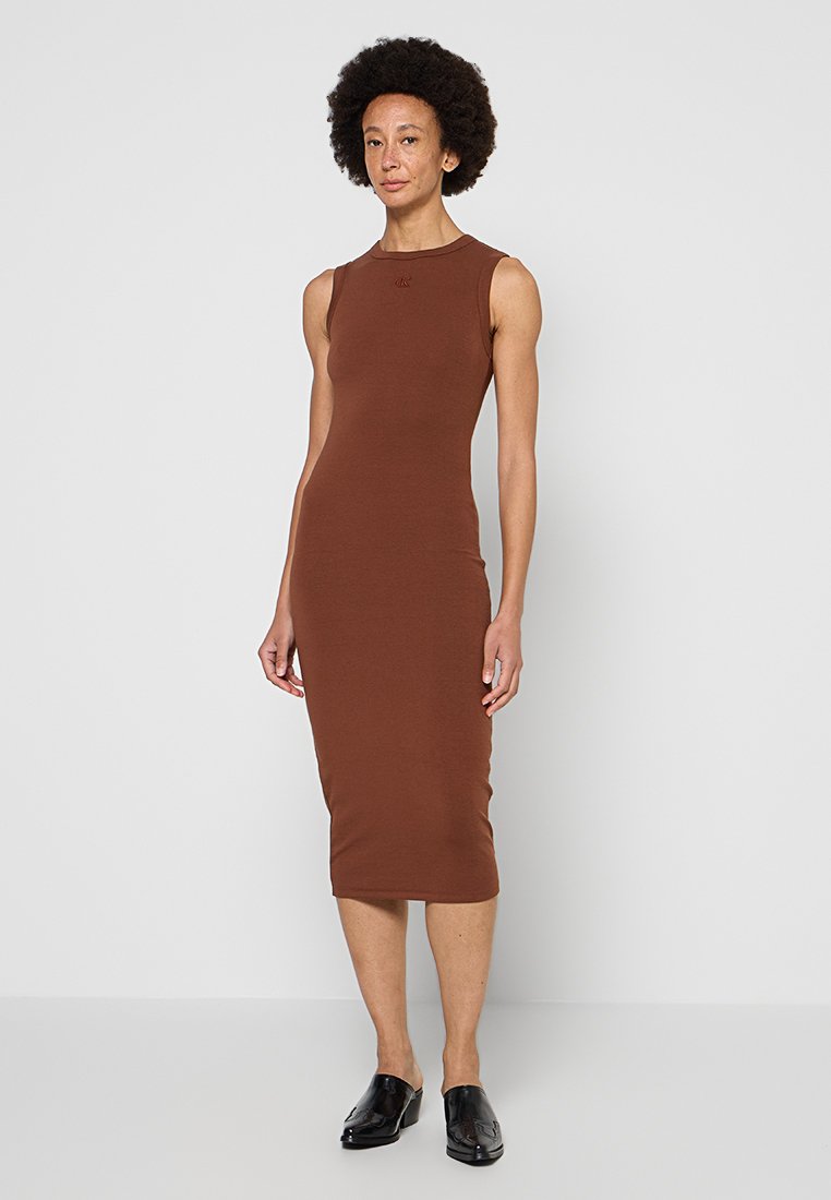 Calvin Klein Jeans Jerseyjurk bruin Calvin Klein Jeans Jerseyjurk bruin