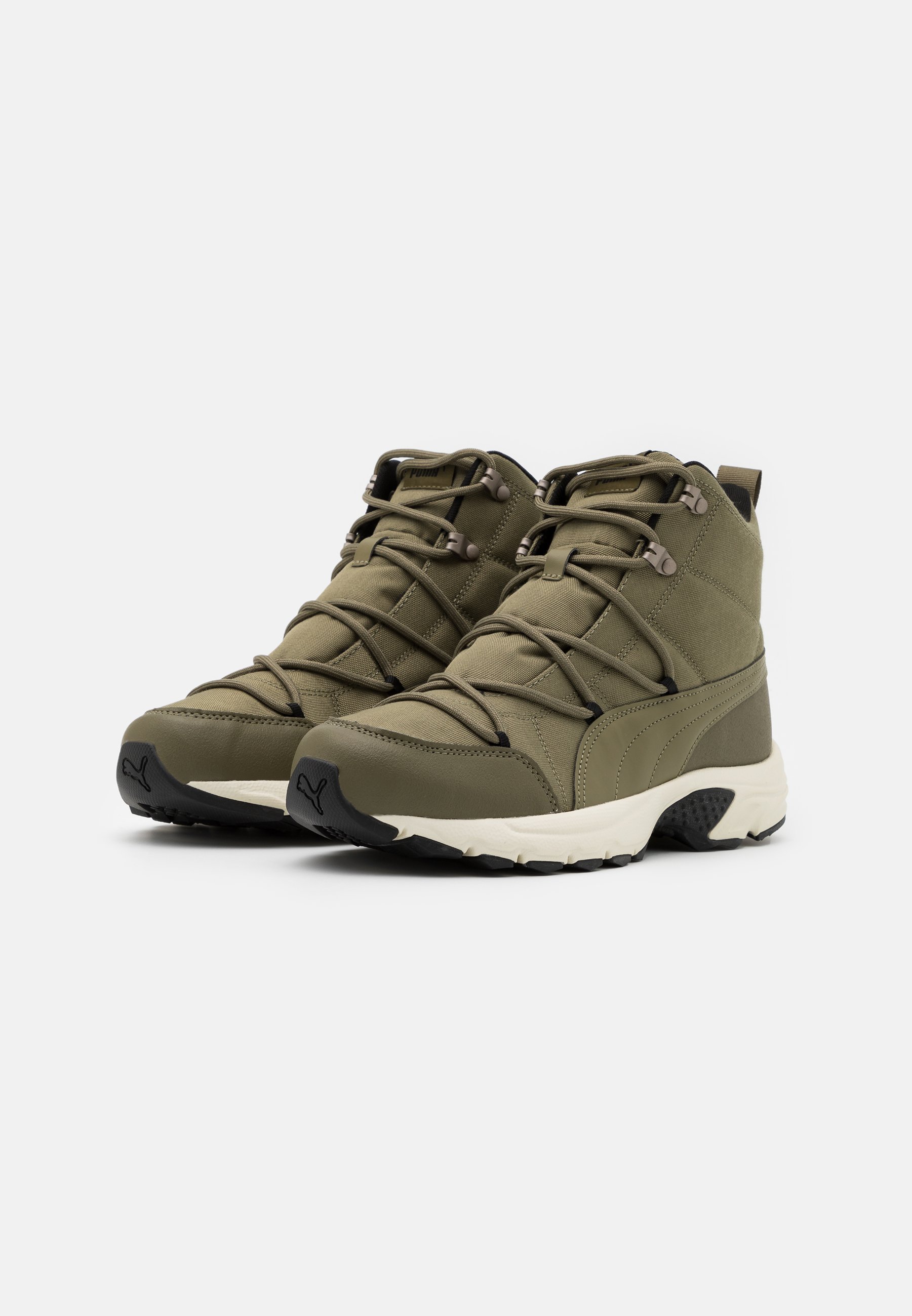 Puma AXIS BOOT UNISEX - Lace-up ankle boots - burnt olive/olive -  Zalando.co.uk