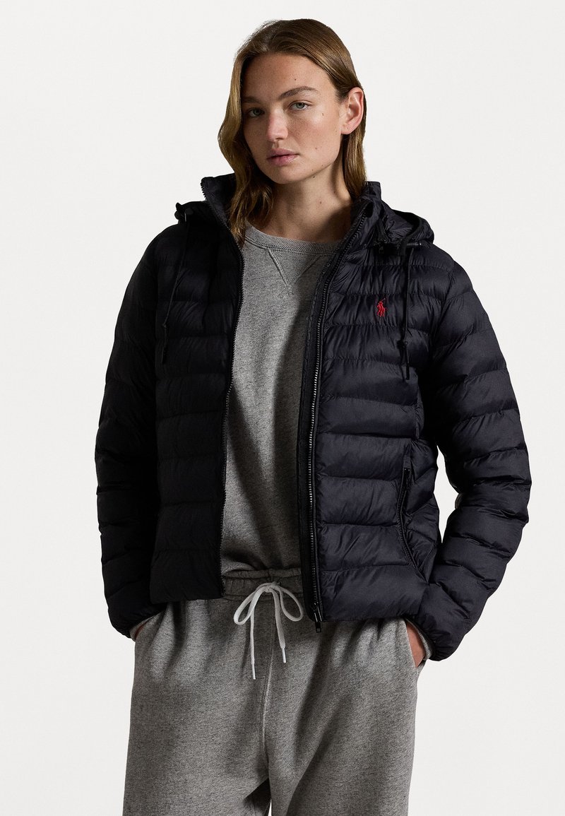 Polo Ralph Lauren WATER RESISTANT PACKABLE HOODED JACKET - Jas - black
