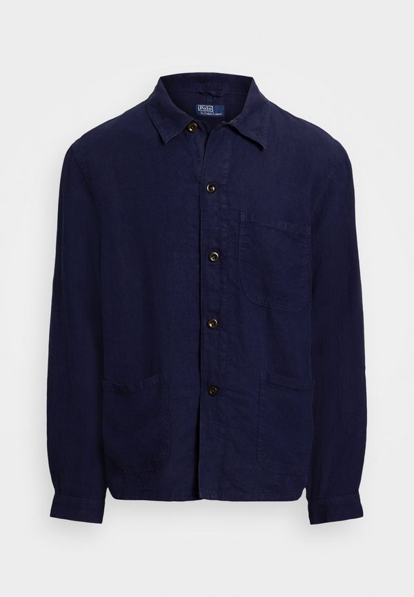 LINEN UTILITY JACKET - Light jacket4