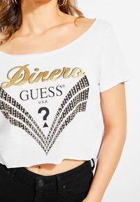 Guess Camiseta estampada - white