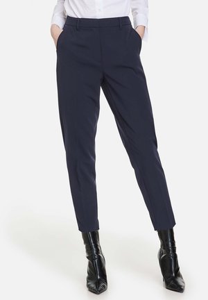 VERKÜRZT KNITTERARME 7/8 SLIM - Bikses - navy