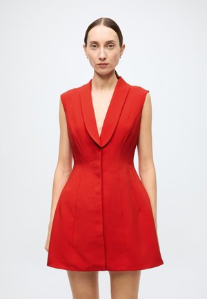 DESTENE HOURGLASS MINI DRESS - Day dress - fire red