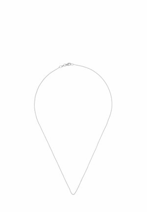 RUNDANKER 50CM - Collana - weißgoldfarben