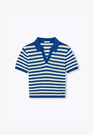 Promod, Polo - rayé marine