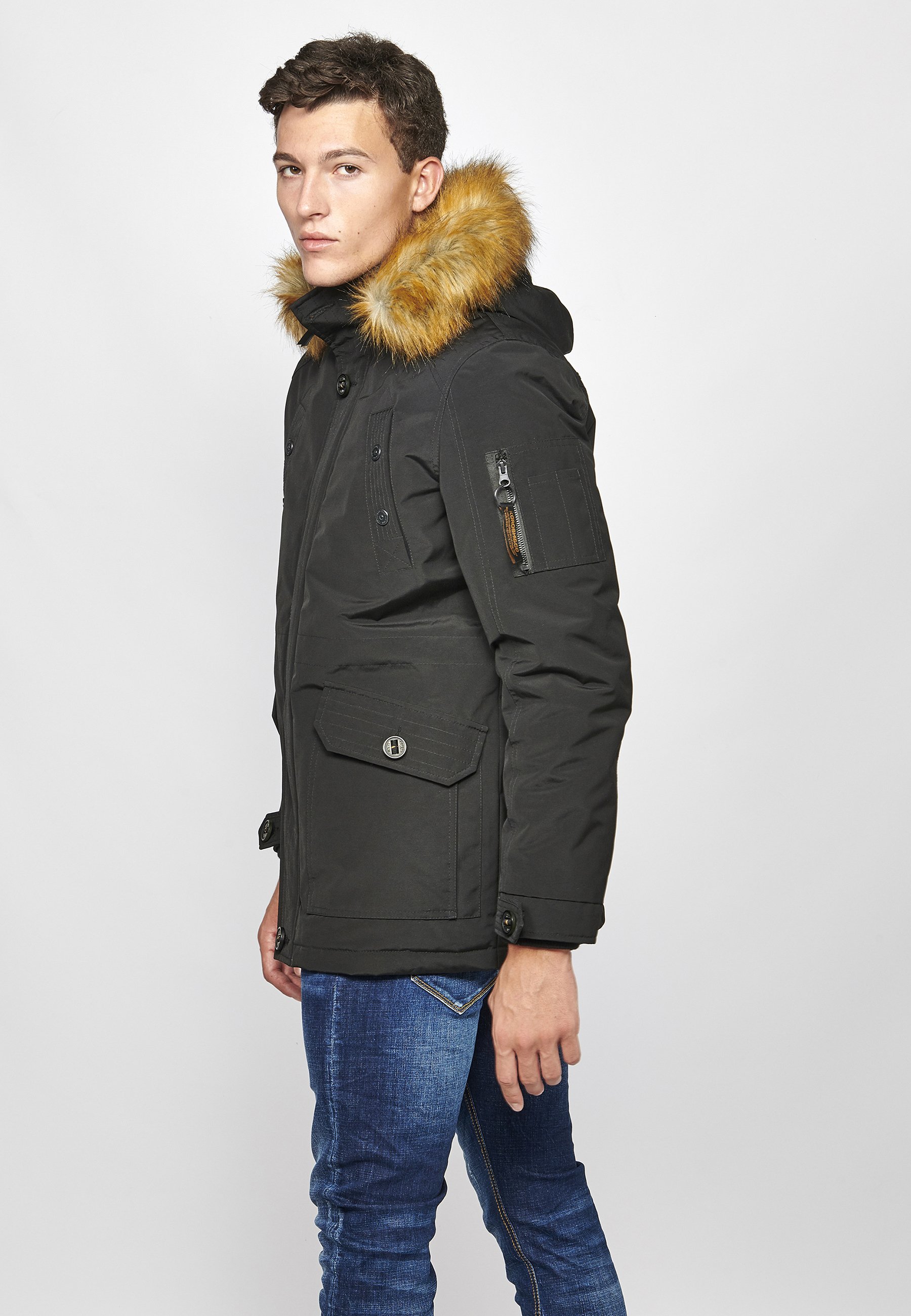 Koroshi Parka - black/negro - Zalando.es
