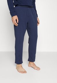 Calvin Klein Underwear GLOSS LOUNGE SLEEP PANT - Pyjamasbyxor - blue