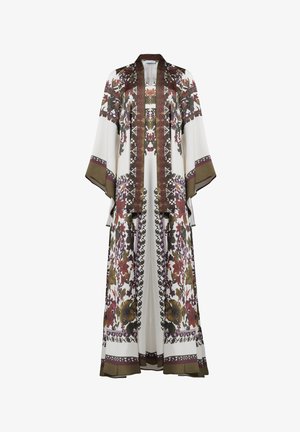 Leem, FLORAL PRINT NECK-TIE DRESS - Maxi dress - multicolor