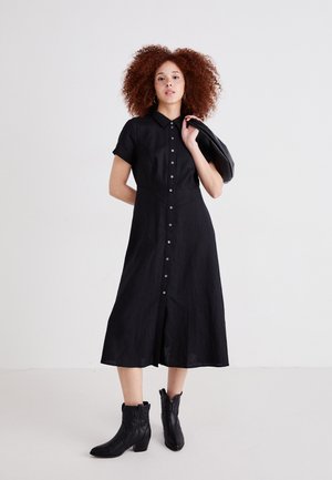 DRESS MAXI - Robe chemise - black