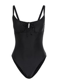 LSCN BY LASCANA SWIMSUIT HIGHLEG - Μαγιό - black