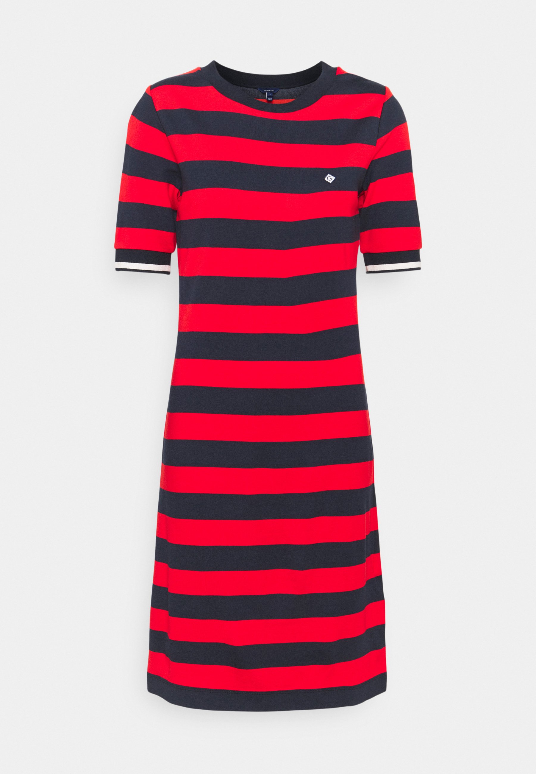 Damen BAR STRIPED DRESS - Jerseykleid Damen BAR STRIPED DRESS - Jerseykleid