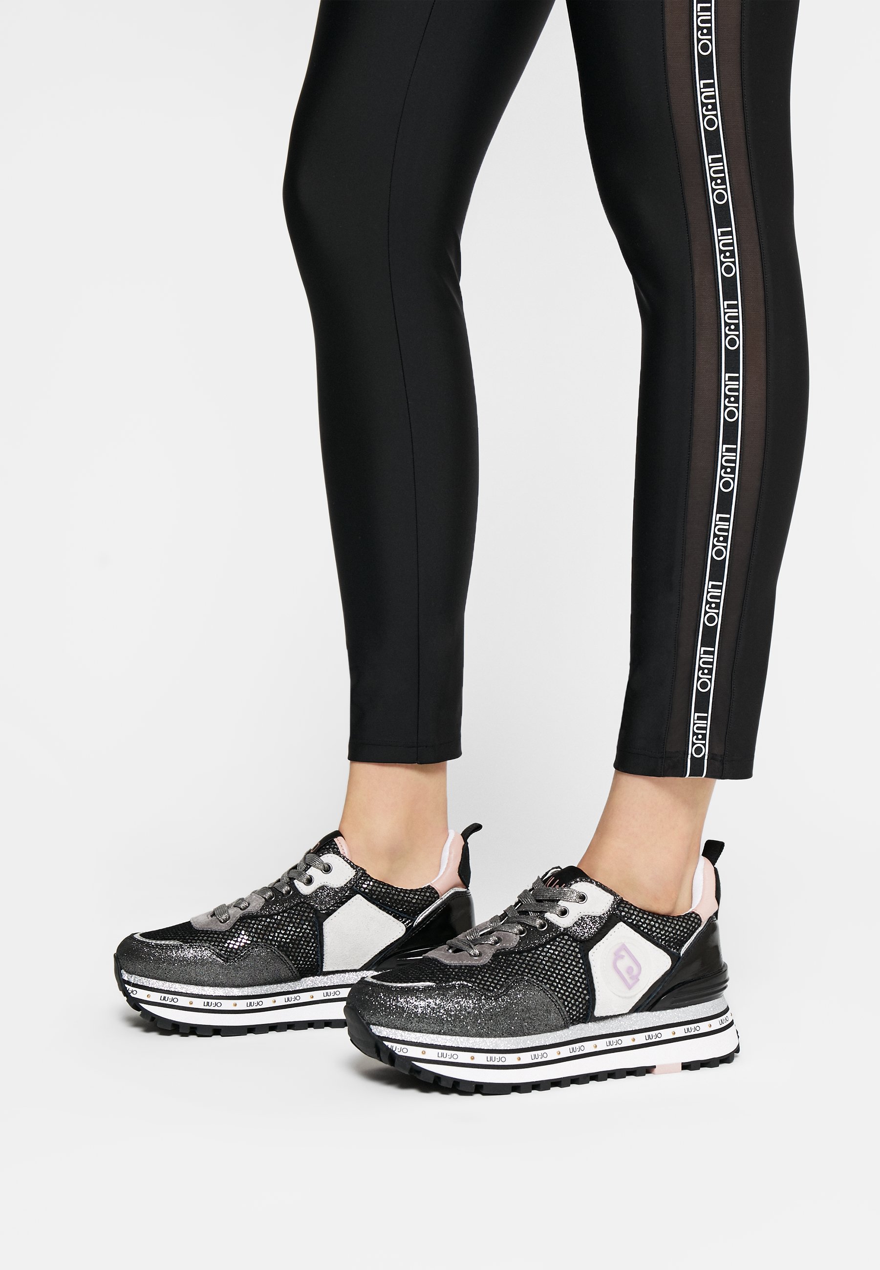 Liu Jo Jeans MAXI - Sneakers laag - black/Zwart - Zalando.nl