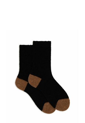 CORTE UNITA E CONTRASTI - Calze - black