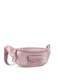 LANCASTER MAYA - Sac banane - rose nacré