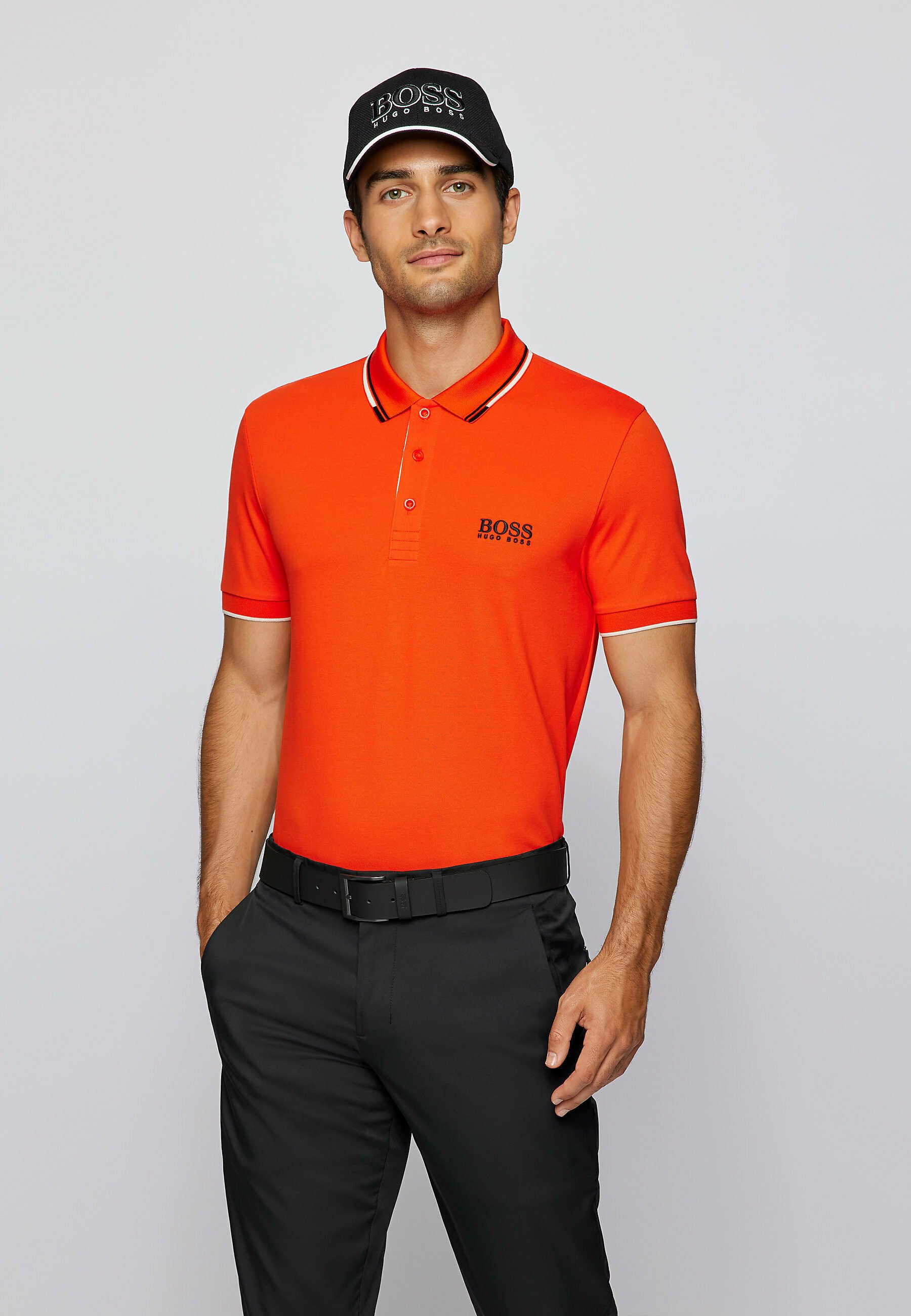 BOSS PADDY PRO - Polo shirt - orange 