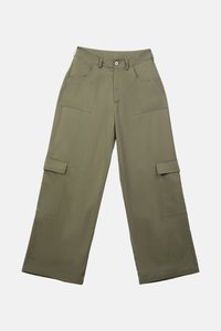 Cargo trousers - khaki