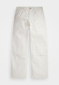 DUNGAREE FIT CANVAS CARPENTER TROUSER - Vaqueros boyfriend - deckwash white