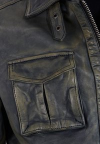 JCC Lederjacke - black