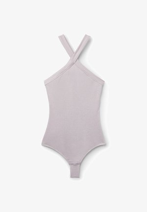 Intimissimi, RIBBED LAMÉ CROSSOVER - Body - violet