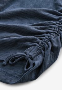 REGULAR FIT - RUCHED - Top - inky blue