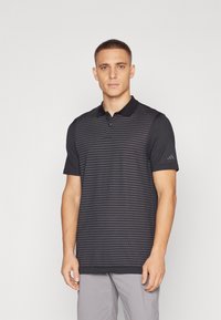 adidas Golf TOUR STRIPE - Polo shirt - black