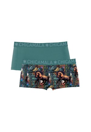 2PACK  PRINT + SOLID - Ondergoedset - gold