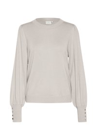 PULLOVER BUTTONS - Jumper - elephant skin melange