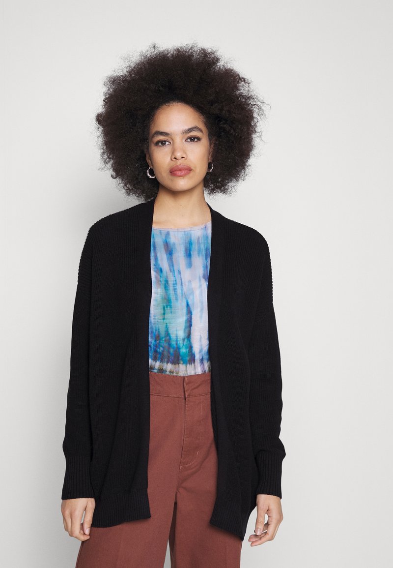 Cotton On EVERYDAY BOYFRIEND CARDIGAN Cardigan black Zalando.ie