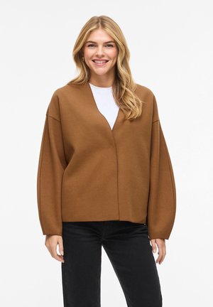 VIJUICE LOOSE L/S - NOOS - Cardigan - toffee