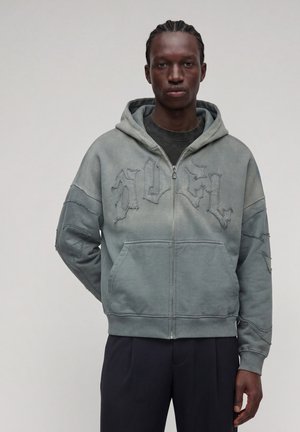 FAVELA Zip-up sweatshirt - metal