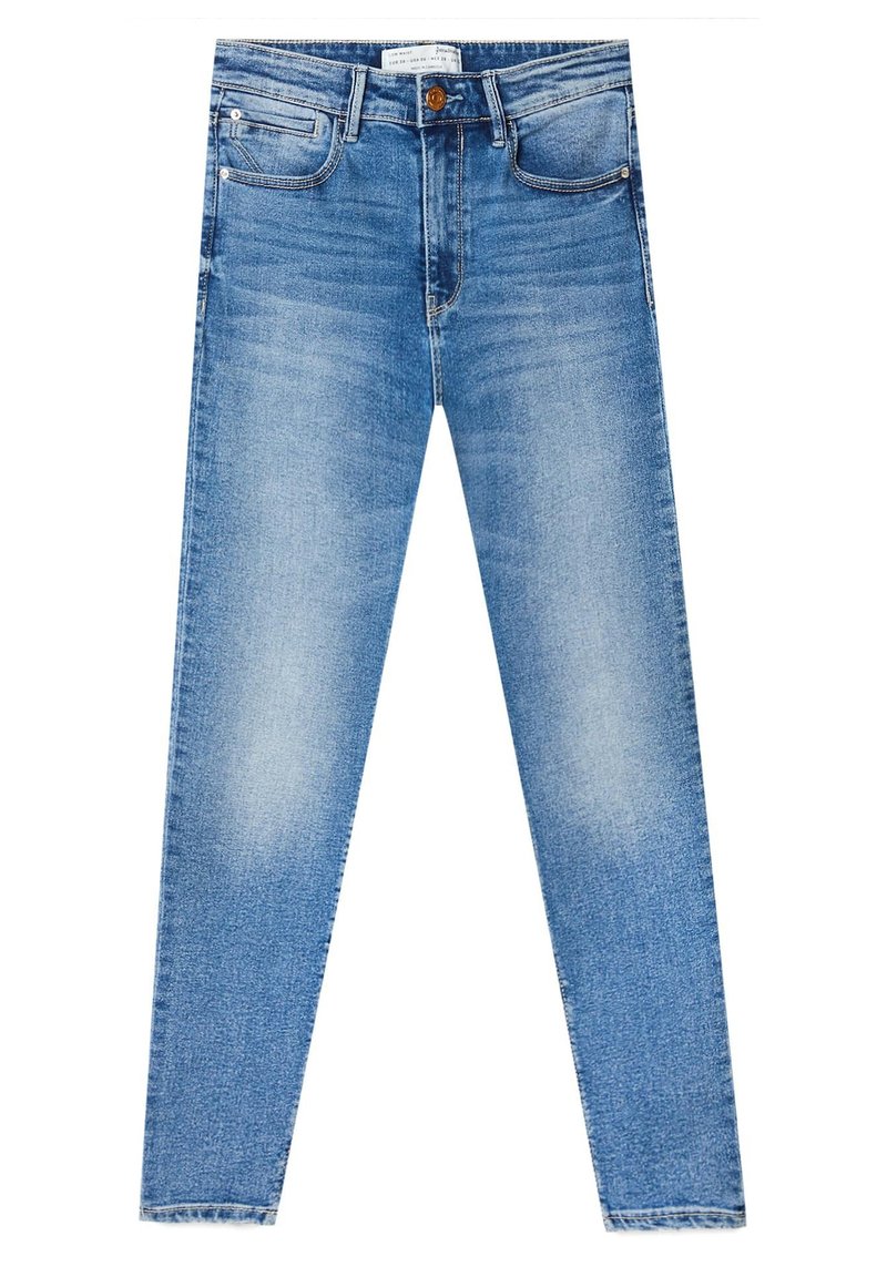 Stradivarius Jeans Skinny Fit lichtblauw denim Stradivarius Jeans Skinny Fit lichtblauw denim