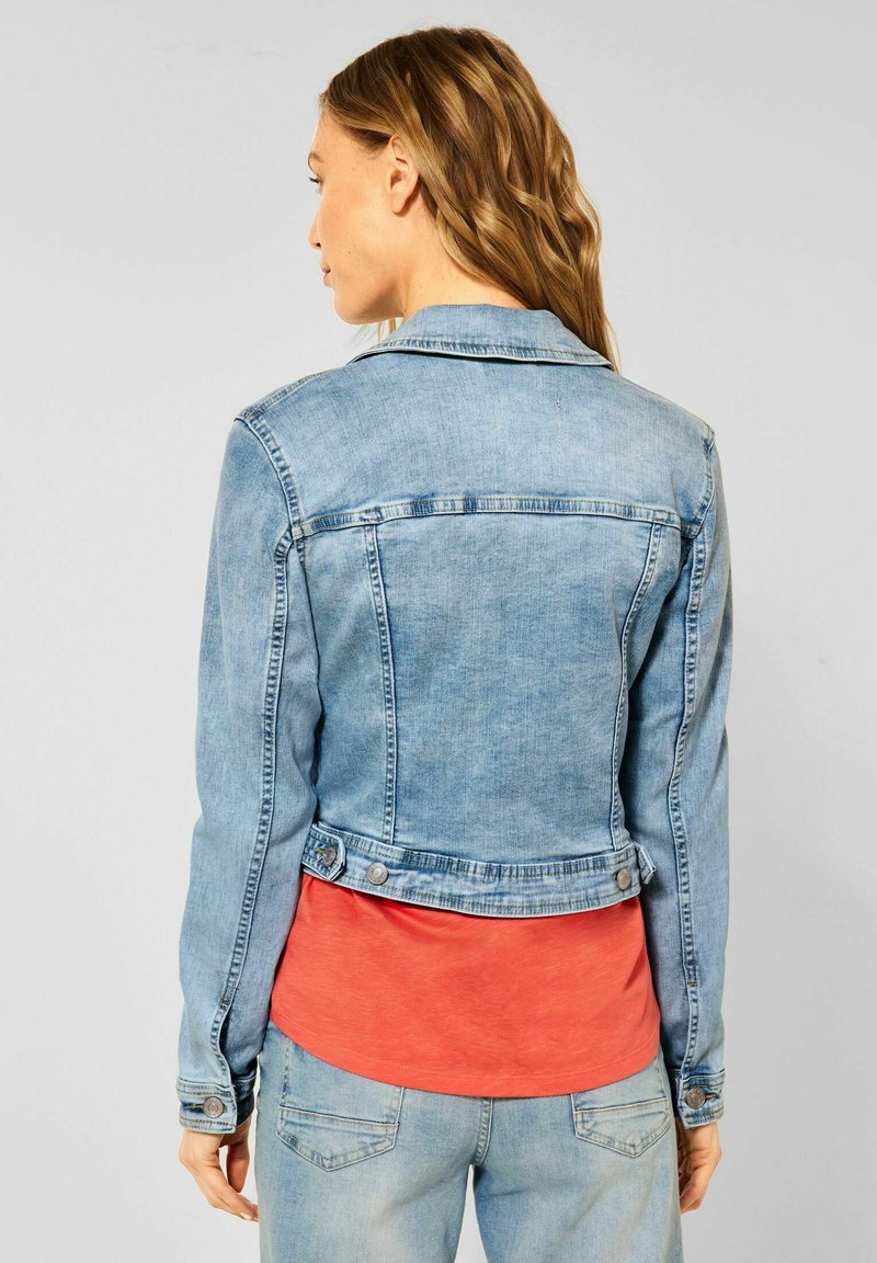 Damen Kleider | Cecil BRUSTTASCHEN Jeansjacke blau/bleached denim - BB14769 Damen Kleider | Cecil BRUSTTASCHEN Jeansjacke blau/bleached denim - BB14769