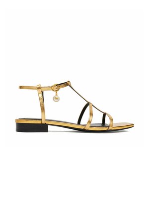 Gino Rossi, GINO ROSSI WOMEN'S SANDALS GOLD - Riemensandalette - gold-coloured
